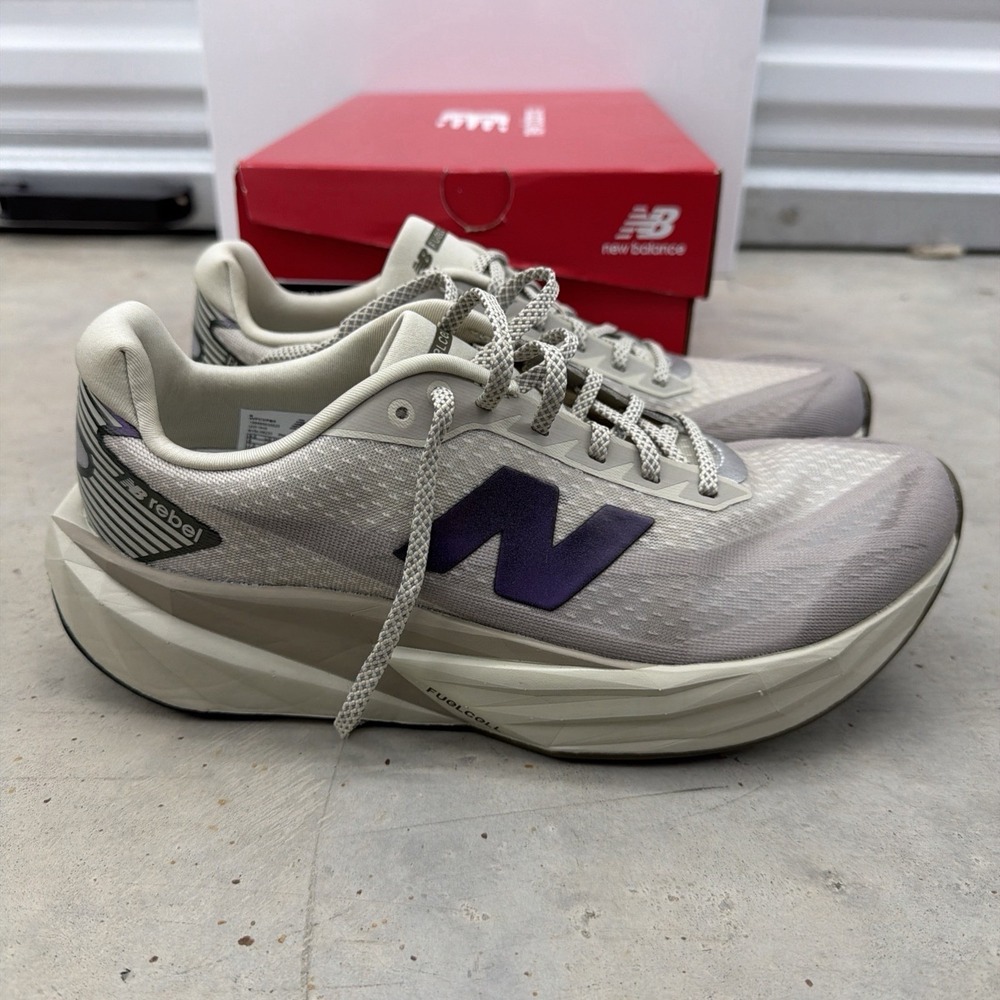 New Balance FuelCell Men Rebel V5 NB Shipyard Silver WFCXPB5 SZ 11